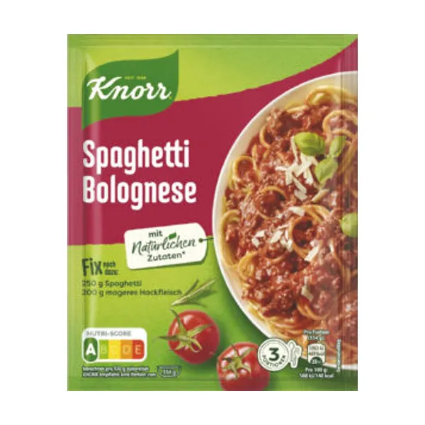 Knorr Fix mešanica za špagete, Bolognese, 40 g