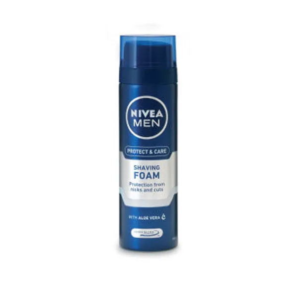 Pena za britje Nivea men, mild, 200 ml