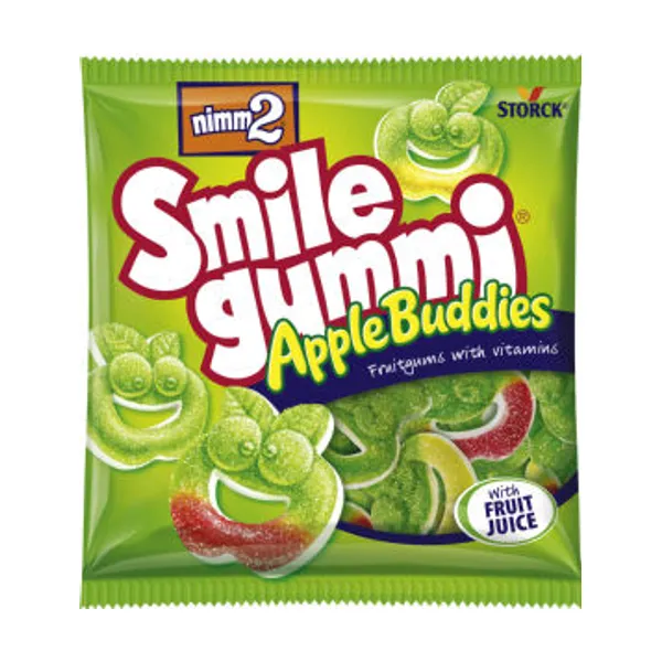 Bonboni Nimm2, Apple buddies, gumi., 90 g