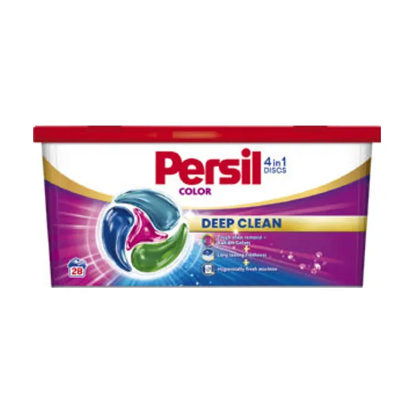 Pralni prašek Persil, Deep Clean Color, Discs 28 pranj, 462 g