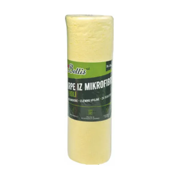 Krpa iz mikrovlaken Bellis, v roli, 30 x 30 cm, sort., 30/1