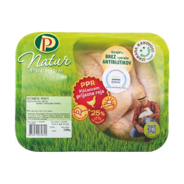 Piščančje periti Perutnina Ptuj, PPR, IK, 500 g