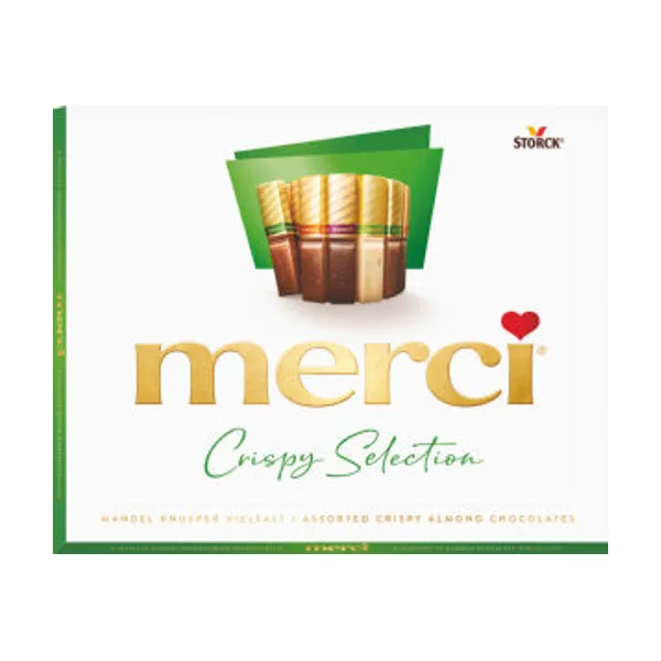 Bonboniera Merci, Crispy Selection, 250 g