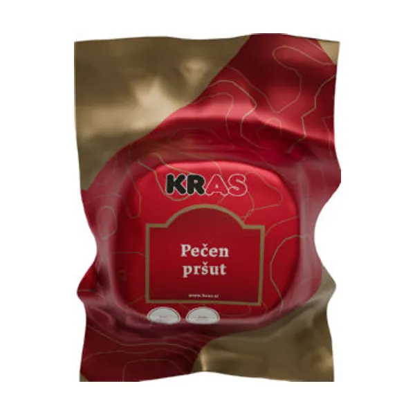 Pečen pršut, postrežno, Kras, cena za 1 kg