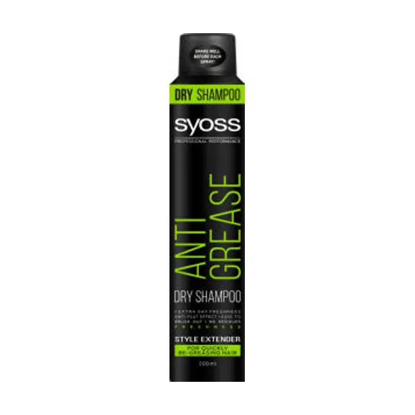 Suhi šampon za lase Syoss, Anti-Grease, 200 ml