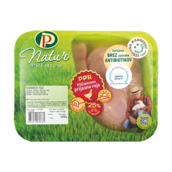 Piščančji file Perutnina Ptuj, PPR, IK, 500 g