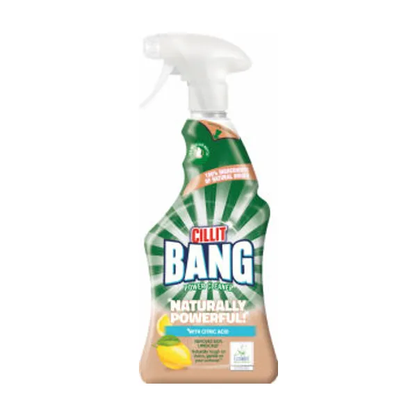 Čistilo Cillit Bang, Naturally Powerfull, vodni kamen, 750 ml