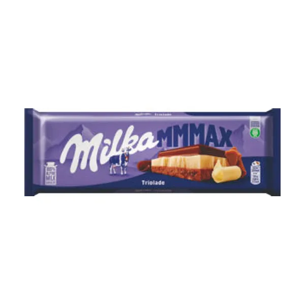 Mlečna čokolada Milka, Triolade, 280 g