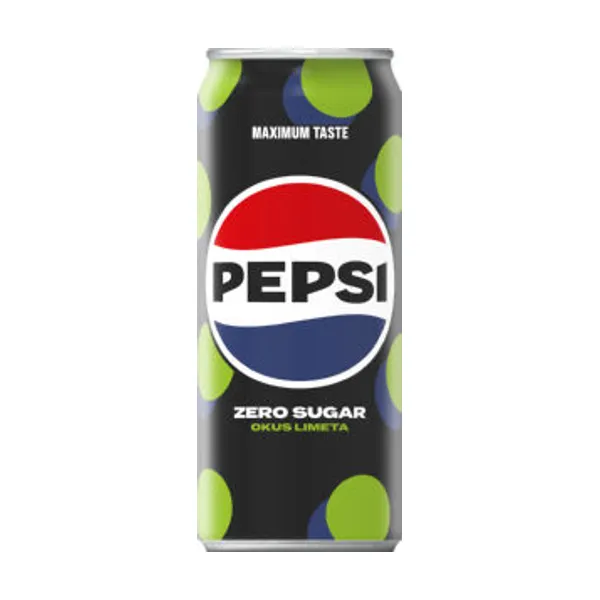 Pepsi Zero, limeta, 0,33 l