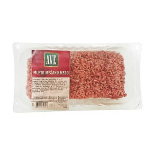 Meso mleto Ave, mešano, 500 g