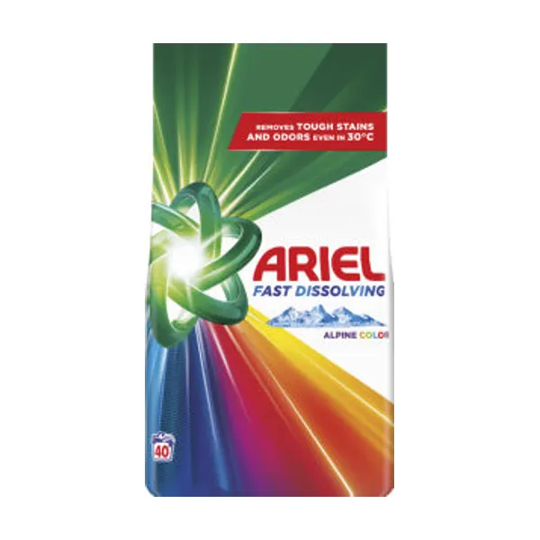 Pralni prašek Ariel, Color, 40 pranj, 2,2 kg