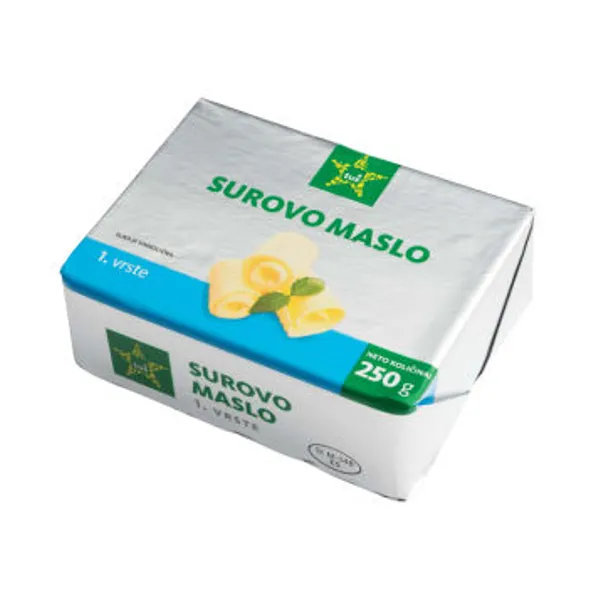 Maslo Tuš, surovo, 250 g