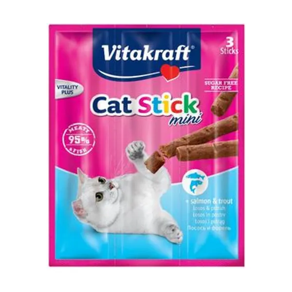 Poslastice za mačke, losos postrv, 18 g