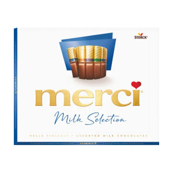 Bonbonjera Merci, Milk Selection, 250 g