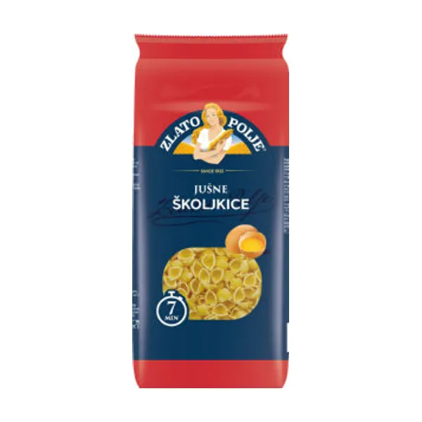 Testenine Zlato polje, školjkice jajčne, 450 g
