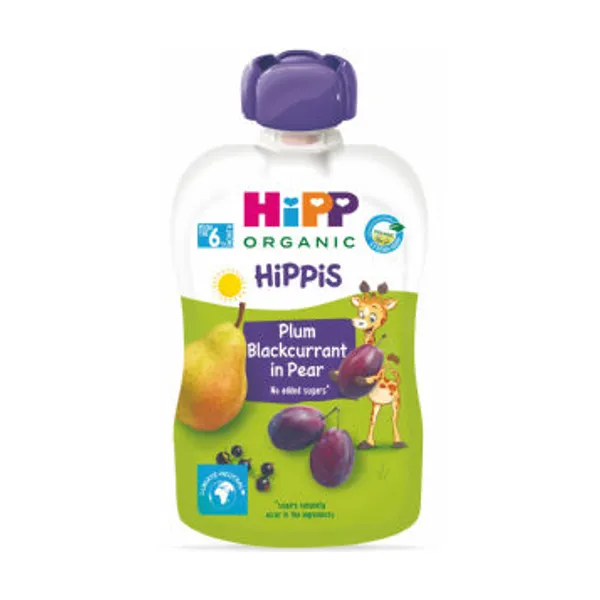 Blazinica Bio Hipp sliva, črni ribez, hruška, 100 g