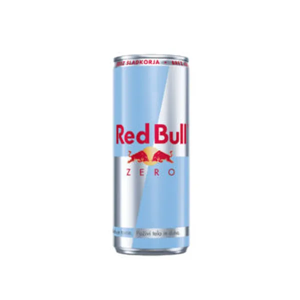 Energijska pijača Red bull, Zero, s sladili, 0,25 l