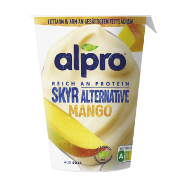 Alpro sojin, fermentiran, skyr, mango, 400 g