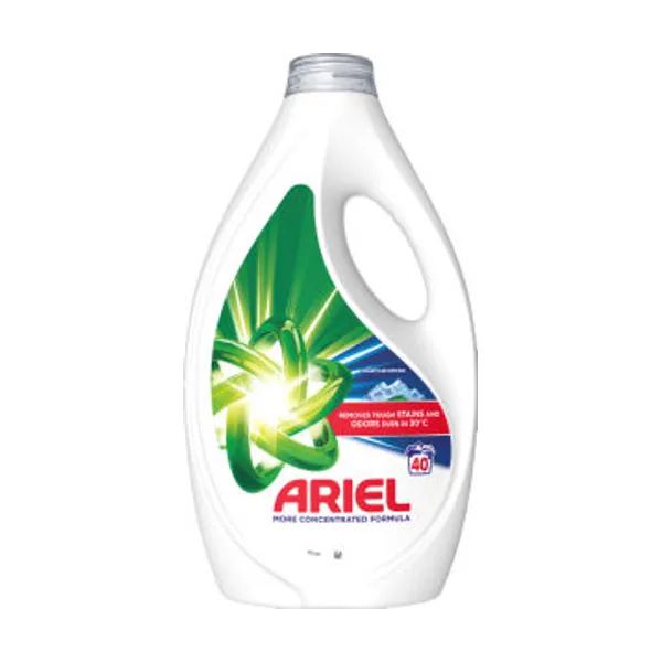 Tekoči detergent Ariel, Mountain Spring, 40 pranj, 1,8 l
