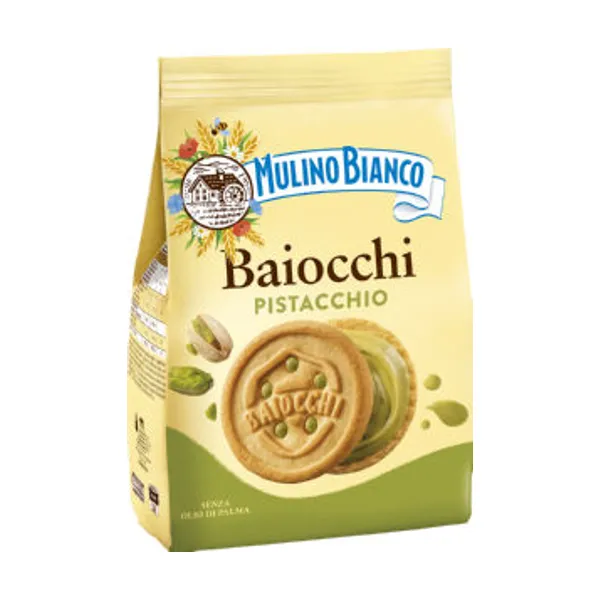 Piškoti Mulino Bianco, Baiocchi pistacchio, 240 g