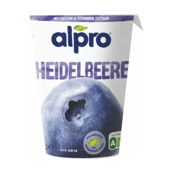 Alpro sojin, fermentiran, borovnica, 400 g