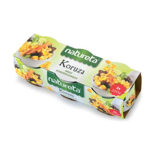 Koruza Natureta, 3 x 200 g