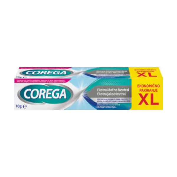 Krema Corega, za proteze, Flavour free, 70 g