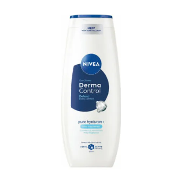 Gel za tuširanje Nivea, Derma Control, Defend Extra Comfort, 500 ml
