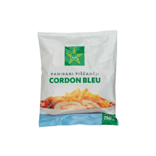 Piščančji Cordon bleu Tuš, panirani, 750 g