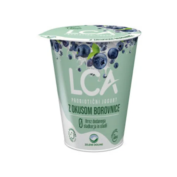 Jogurt LCA Nula, borovnica, 150 g