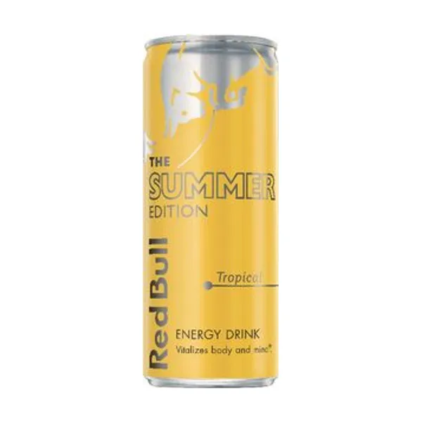 Energijska pijača Red bull, summer, tropical, 0,2 5l
