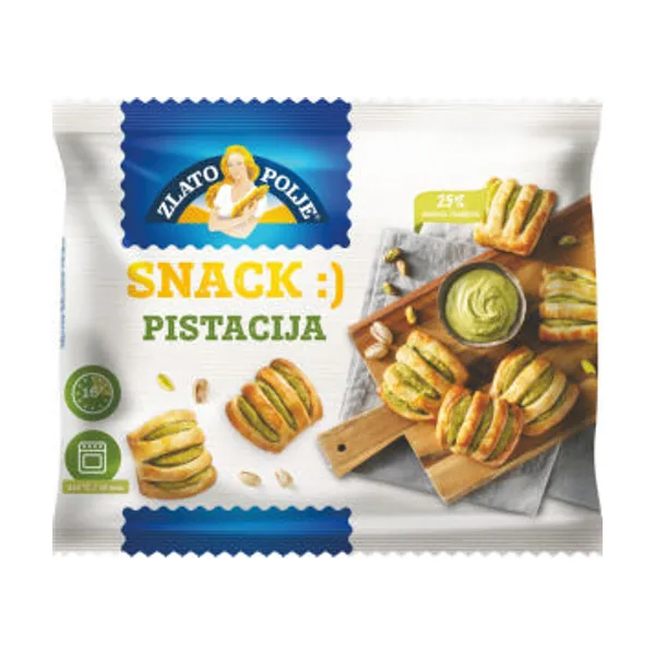 Blazinica Zlato polje, s pistacijevim nadevom, zamrznjeno, 500 g