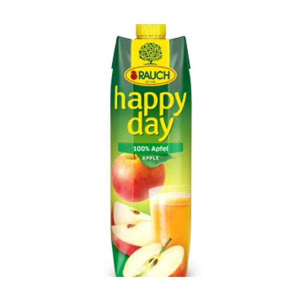 Sok Happy day, jabolčni, 100 %, 1 l