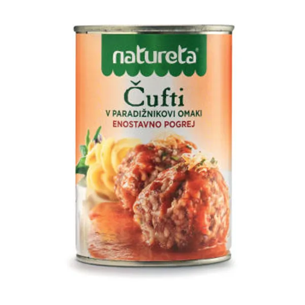 Čufti v omaki Natureta, 415 g