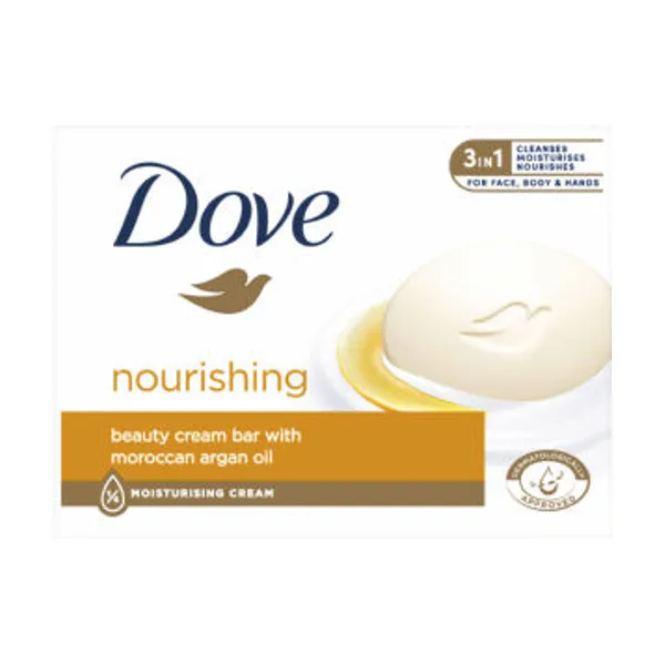 Milo toaletno Dove, trdo, Cream oil, 90 g