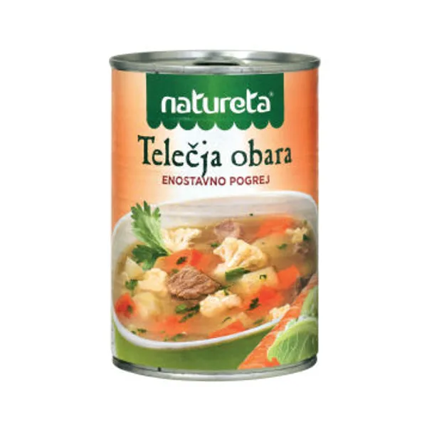 Telečja obara Natureta, 415 g