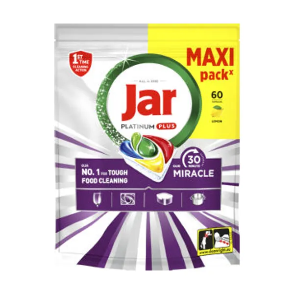 Kapsule Jar Platinum plus miracle, maxi pack, 60/1