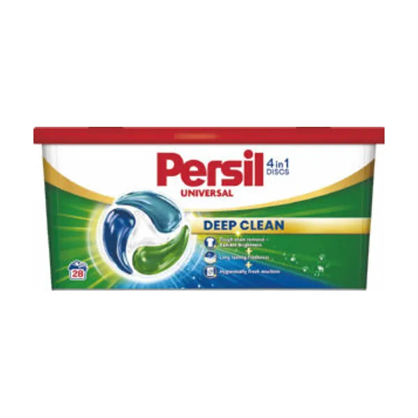 Pralni prašek Persil, Discs Universal Deep Clean, Box, 28 pranj, 462 g