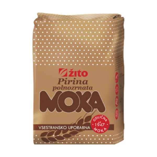 Moka Žito, pirina, polnozrnata, 1 kg