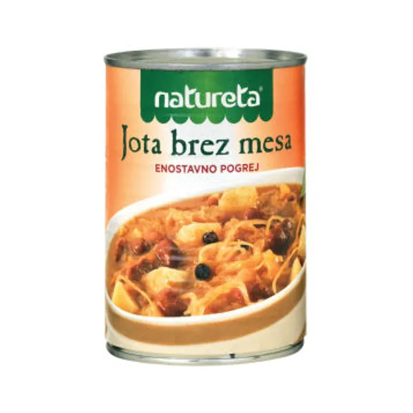 Jota Natureta, brez mesa, 415 g