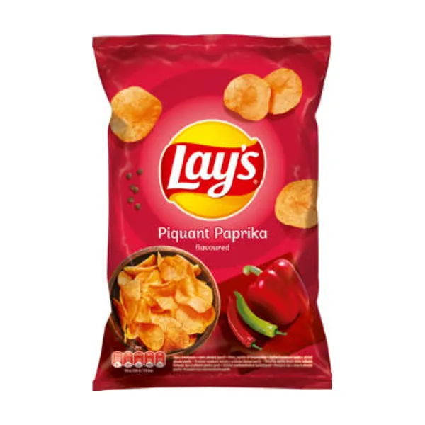 Čips Lay's, pikantna paprika, 130 g, Lays