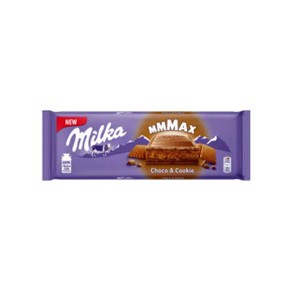 Mlečna čokolada Milka, Choco & Cookie, 300 g