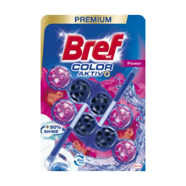 Osvežilec Bref, blue aktiv, flower, 2 x 50 g