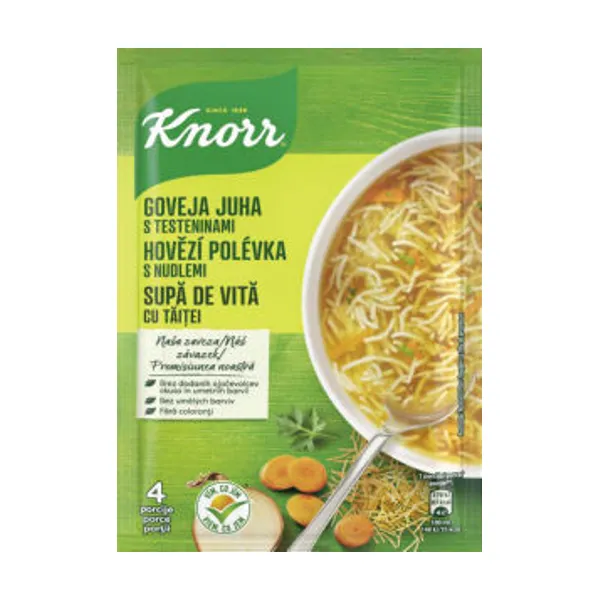 Juha Knorr, goveja s testeninami, 101 g