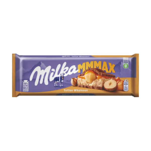 Mlečna čokolada Milka, Toffe Wholenut, 300 g
