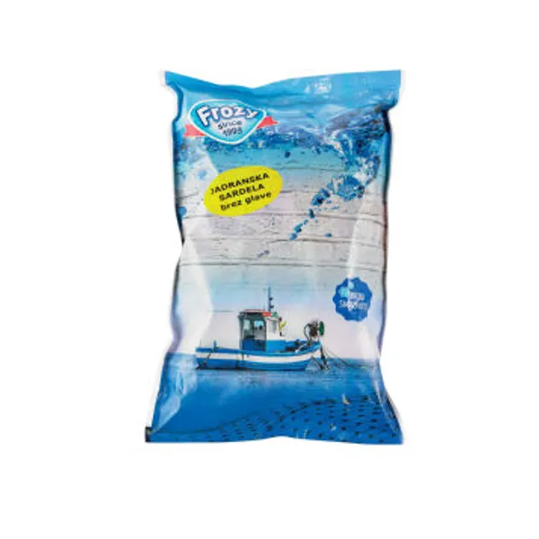 Jadranske sardele brez glave, zam., sardina pilchardus, 1 kg