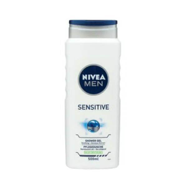 Gel za prhanje Nivea Men, Sensitive, 500 ml