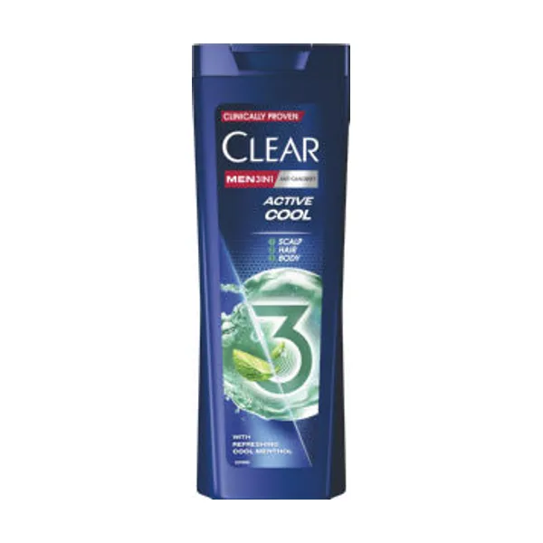 Šampon Clear, Active Cool 3v1, 360 ml