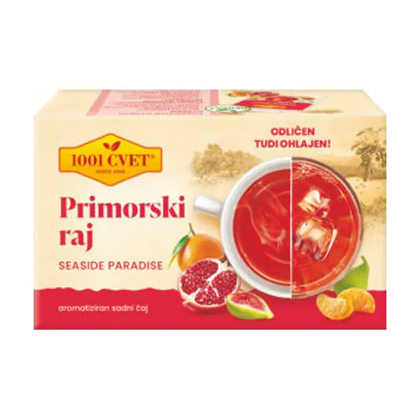 Čaj 1001, Primorski raj, filter, 50 g