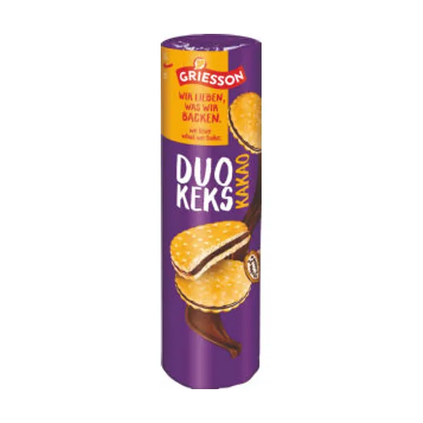 Keksi Griesson, Duo Keks Kakao 38%, 500 g